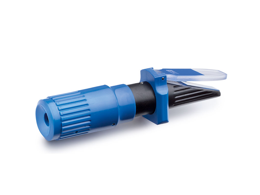 Refraktometer (für Kühlmittelzusätze, Batteriesäure, Scheibenwischwasser)